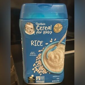 (Pack of 6) Gerber baby cereal Rice